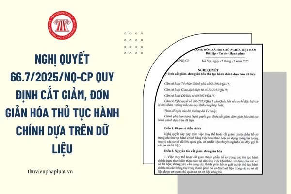 Bộ Y tế ban hành Kế hoạch thực hiện cắt giảm, đơn giản hóa thủ tục hành chính dựa trên dữ liệu theo Nghị quyết số 66.7/2025/NQ-CP
